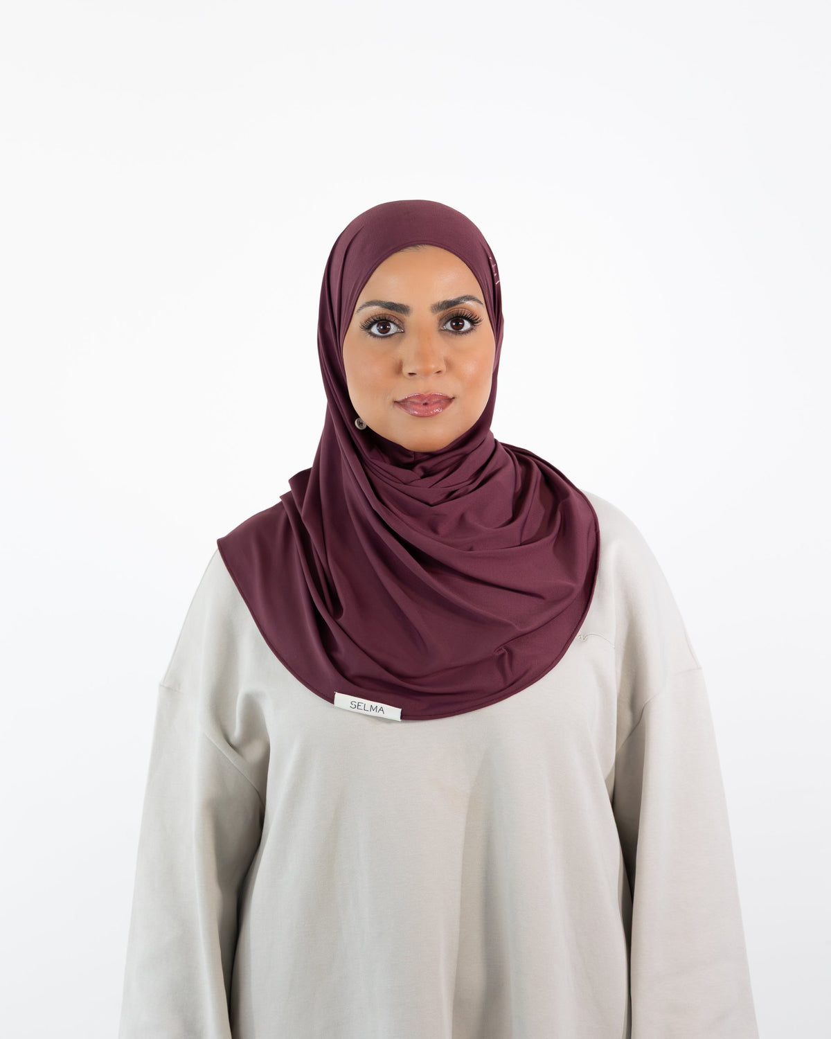 Easy Bonnet Premium Plum Burgundy
