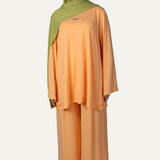 SET JERSEY ORANGE PASTEL