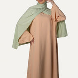 DRESS ORANGE PASTEL