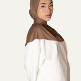 BAMBOO BONNET TAUPE STRASS