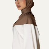 BAMBOO BONNET TAUPE STRASS