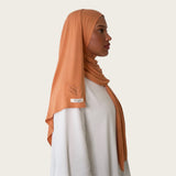 HIJAB BAMBOU DARK PEACH