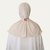 PREMIUM BONNET  ÉCRU RED