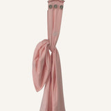 BAMBOO BONNET SATIN BLUSH PINK