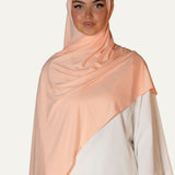 HIJAB BAMBOU PASTEL ORANGE