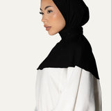 BAMBOO BONNET BLACK STRASS