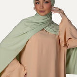 DRESS ORANGE PASTEL