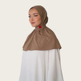 PREMIUM BONNET TAUPE RED