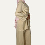 SET SATIN PISTACHIO