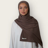 HIJAB PREMIUM ASH BROWN
