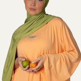 SET JERSEY ORANGE PASTEL