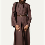 BURKINI BROWN LONG 5 PCS
