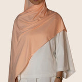 HIJAB BAMBOU Pastel Orange