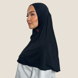 BREATHABLE BONNET BLACK RED
