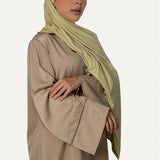 SET SATIN TAUPE
