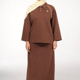 JUPE POLO BROWN