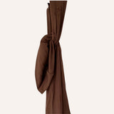 BAMBOU BONNET BROWN STRASS