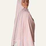 HIJAB LIQUID SATIN BLUSH PINK