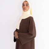 COTON DRESS BROWN