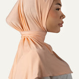 BAMBOO BONNET ORANGE PASTEL