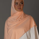 HIJAB BAMBOU Pastel Orange