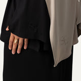 SET JERSEY BLACK BEIGE