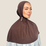 BREATHABLE BONNET BROWN