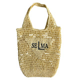 SELMA RAPHIA BAG YELLOW