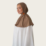 BONNET TAUPE ORANGE