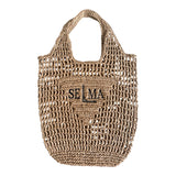 SELMA RAPHIA BAG BEIGE