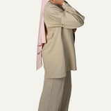 SET COTTON GREY KHAKI