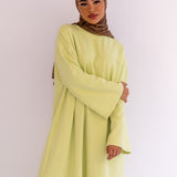 COTON DRESS VERTE