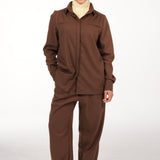 CHEMISE  BROWN
