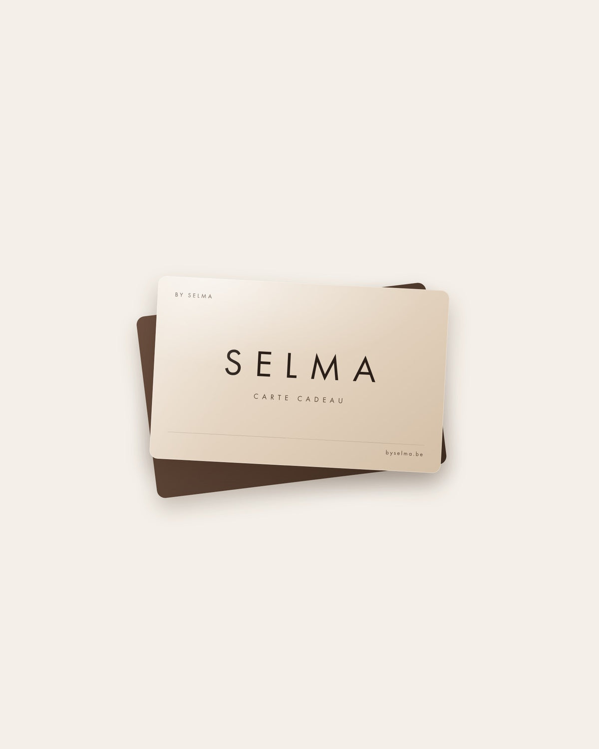 Carte cadeau BY SELMA