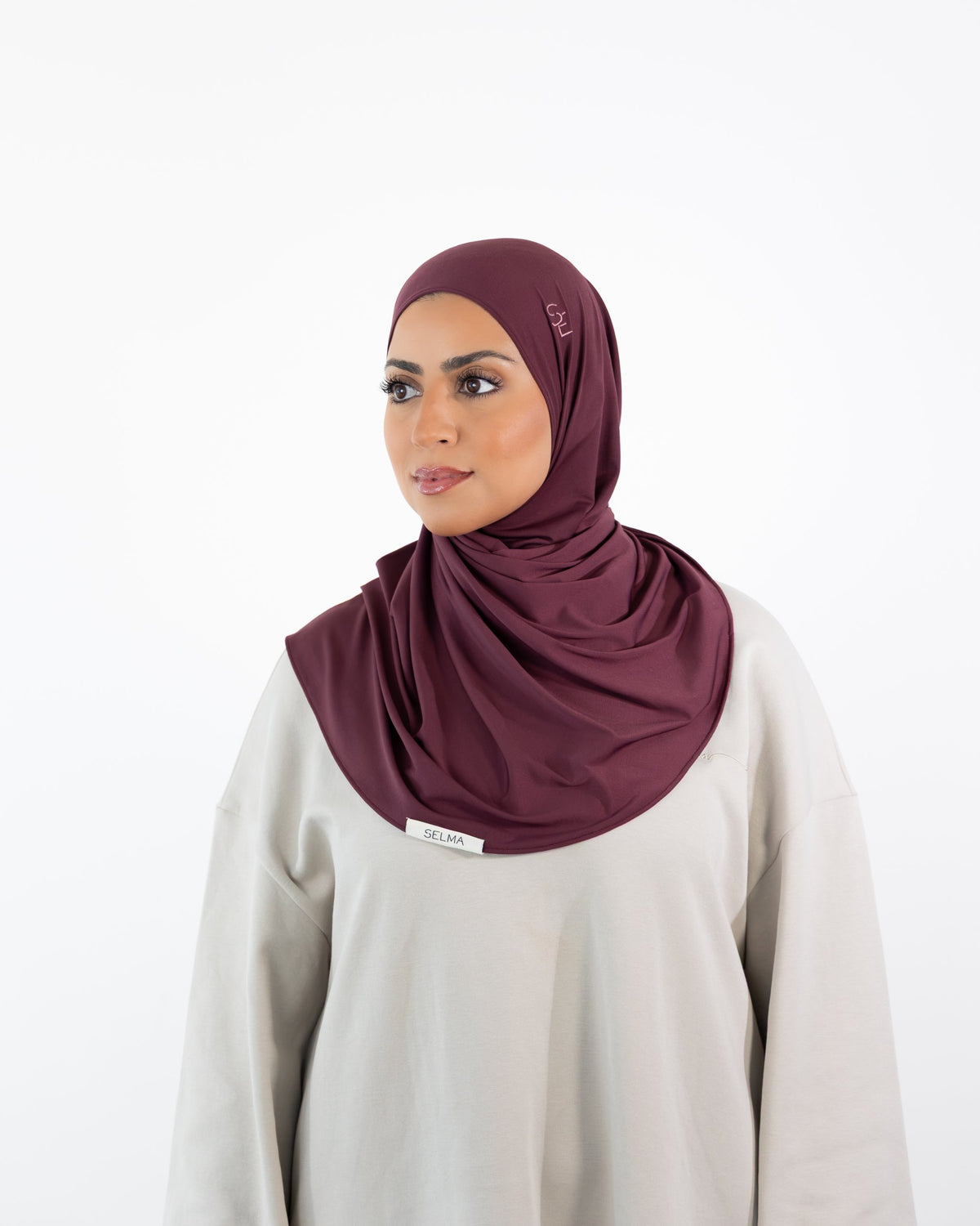 Easy Bonnet Premium Plum Burgundy